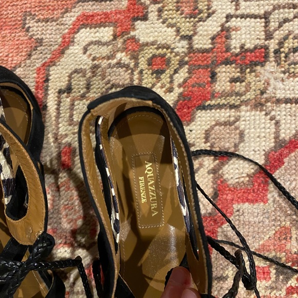 Aquazzura Lace-up Sandals - Picture 3 of 4